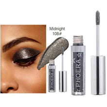 Load image into Gallery viewer, PHOERA 12 Color Metals Glitter and Glow Liquid Eyeshadow