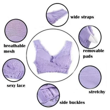 Load image into Gallery viewer, Seamless Lift Bra with Front Cross Side Buckle