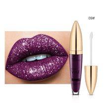 Load image into Gallery viewer, PU glitter waterproof lip gloss
