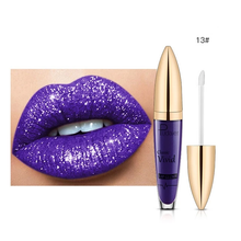 Load image into Gallery viewer, PU glitter waterproof lip gloss