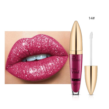 Load image into Gallery viewer, PU glitter waterproof lip gloss