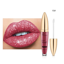 Load image into Gallery viewer, PU glitter waterproof lip gloss