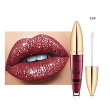 Load image into Gallery viewer, PU glitter waterproof lip gloss