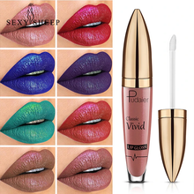 Load image into Gallery viewer, PU glitter waterproof lip gloss