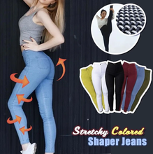 Load image into Gallery viewer, Stretchy Colored Shaper Jeans