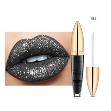 Load image into Gallery viewer, PU glitter waterproof lip gloss
