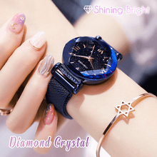 Load image into Gallery viewer, Diamond Crystal Magnetic Watch