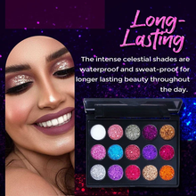 Load image into Gallery viewer, Glitter Eyeshadow Palette (15 Shades)