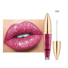 Load image into Gallery viewer, PU glitter waterproof lip gloss