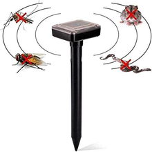 Load image into Gallery viewer, SOLAR POWER ULTRASONIC SONIC MOUSE MOLE SNAKES PEST RODENT REPELLER
