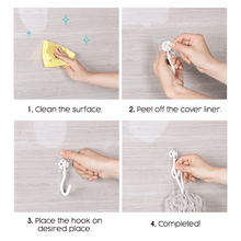 Load image into Gallery viewer, Swivel Suction Wall Hook (Set of 4)