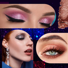 Load image into Gallery viewer, Glitter Eyeshadow Palette (15 Shades)