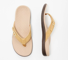 Load image into Gallery viewer, Vionic Thong Sandals with Buckle Detail