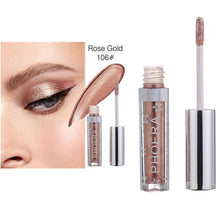 Load image into Gallery viewer, PHOERA 12 Color Metals Glitter and Glow Liquid Eyeshadow