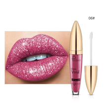 Load image into Gallery viewer, PU glitter waterproof lip gloss