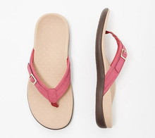 Load image into Gallery viewer, Vionic Thong Sandals with Buckle Detail