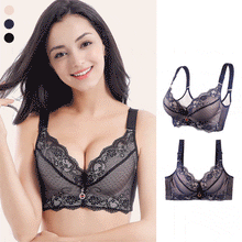 Load image into Gallery viewer, Lace Full-Coverage Bra