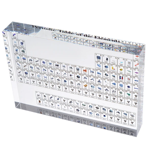 Hot Sale Collectable Periodic Table with REAL Elements-Free Shipping Worldwide