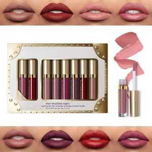 8pcs/set Everlasting Matte Liquid Lipstick ¡¾hot sale¡¿