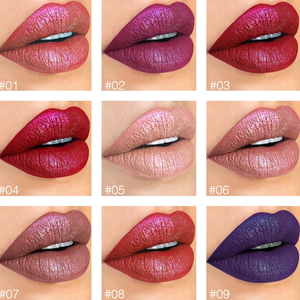 PU glitter waterproof lip gloss