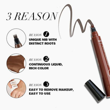 Load image into Gallery viewer, 4 Point Waterproof Eyebrow Filling Pen (Buy 1 Get 1 Free)
