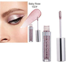 Load image into Gallery viewer, PHOERA 12 Color Metals Glitter and Glow Liquid Eyeshadow
