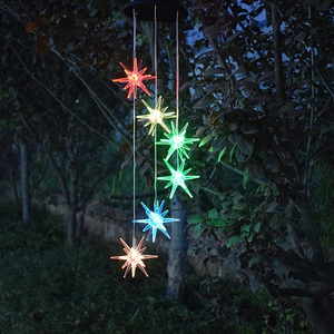 ¡¾50% Off Father s Day Promotion¡¿-Solar Powered Wind Chimes Lights