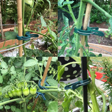 Load image into Gallery viewer, Reusable Garden Flower Lever Loop Gripper Clips
