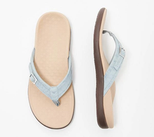 Load image into Gallery viewer, Vionic Thong Sandals with Buckle Detail
