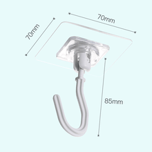 Load image into Gallery viewer, Swivel Suction Wall Hook (Set of 4)
