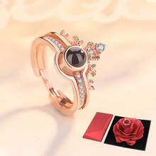 Load image into Gallery viewer, 100 Languages I LOVE YOU Ring (Ring is adjustable)
