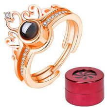 Load image into Gallery viewer, 100 Languages I LOVE YOU Ring (Ring is adjustable)
