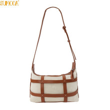 Load image into Gallery viewer, Slouchy shoulder Tote Bag HandBag
